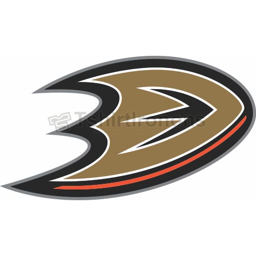 Anaheim Ducks T-shirts Iron On Transfers N57